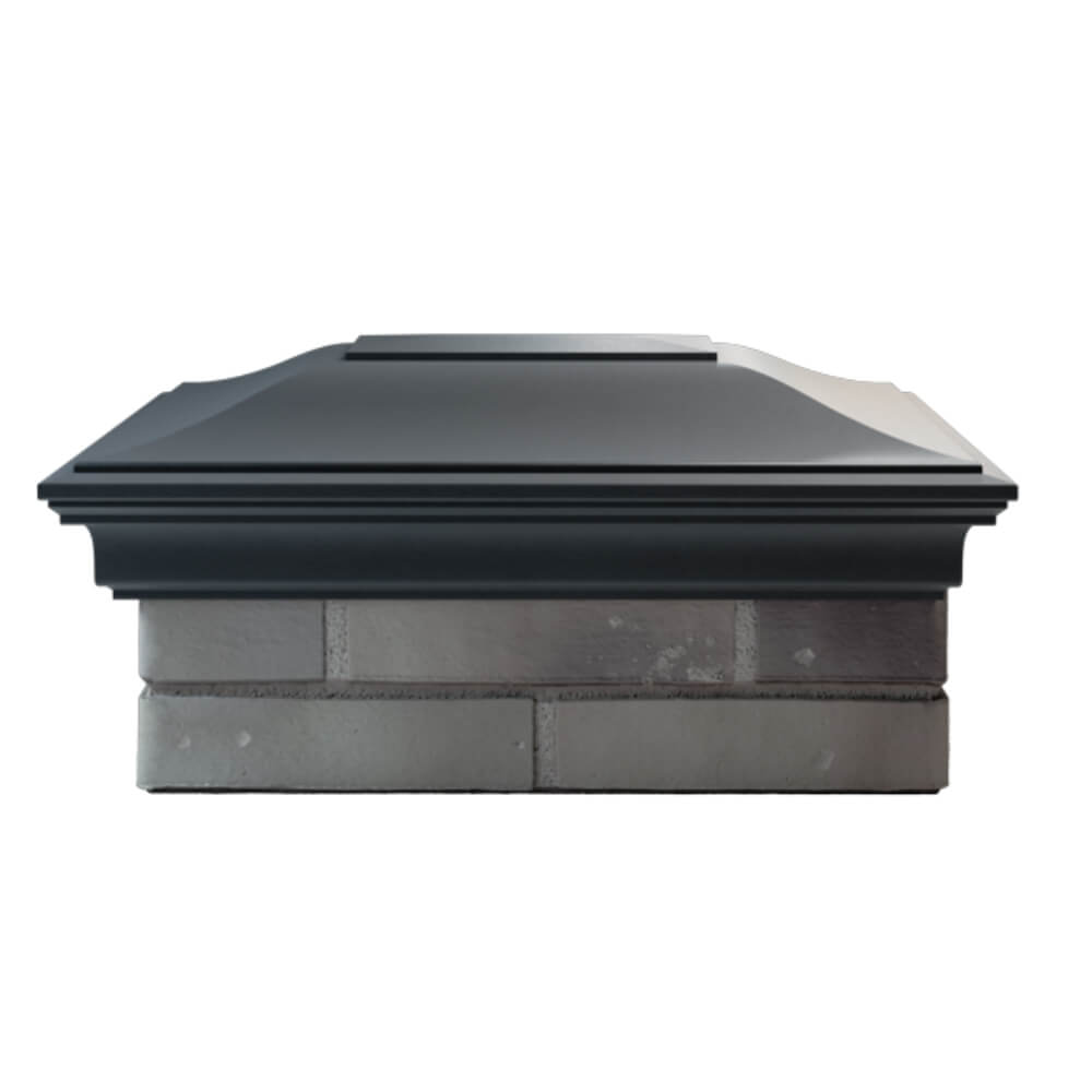 Колпак Zking Монблан Серый на столб 2х1.5 кирпича (515х385мм) в Липецке фото