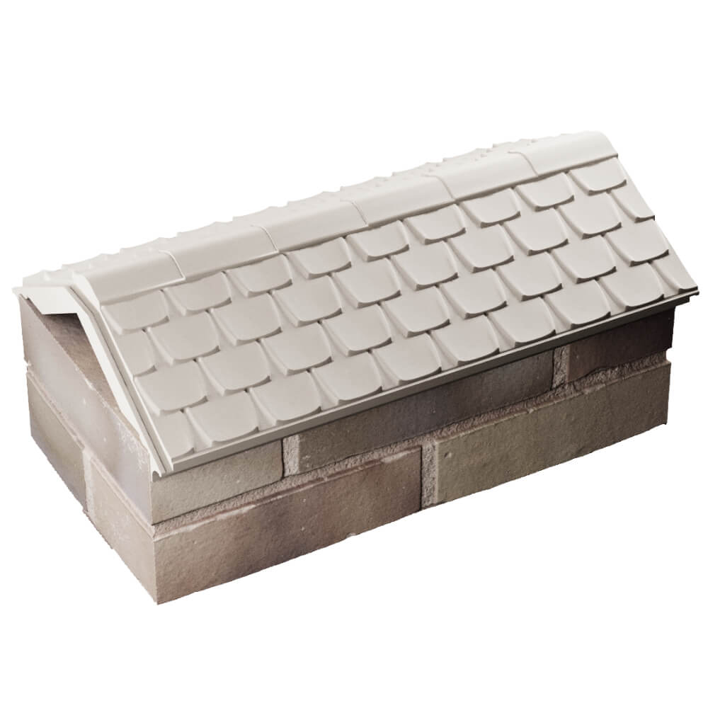 Парапет Zking Эльбрус Бежевый с посадкой на 1 кирпич (255мм) в Липецке фото