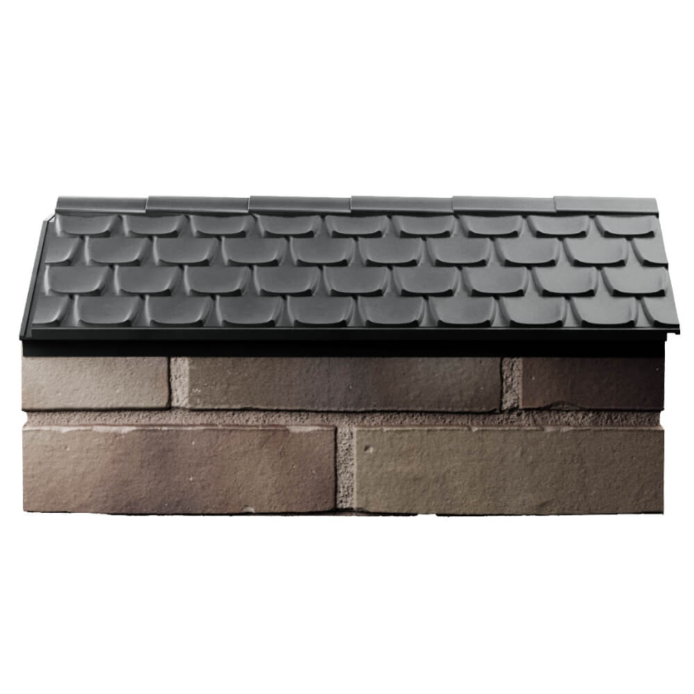 Парапет Zking Эльбрус Серый с посадкой на 1 кирпич (255мм) в Липецке фото
