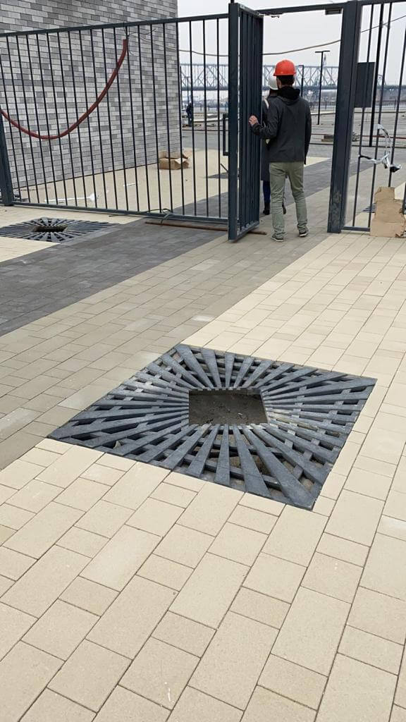 Приствольная решетка для дерева ZKING ATMOSPHERE 1.2х1.2м Черная в Липецке фото