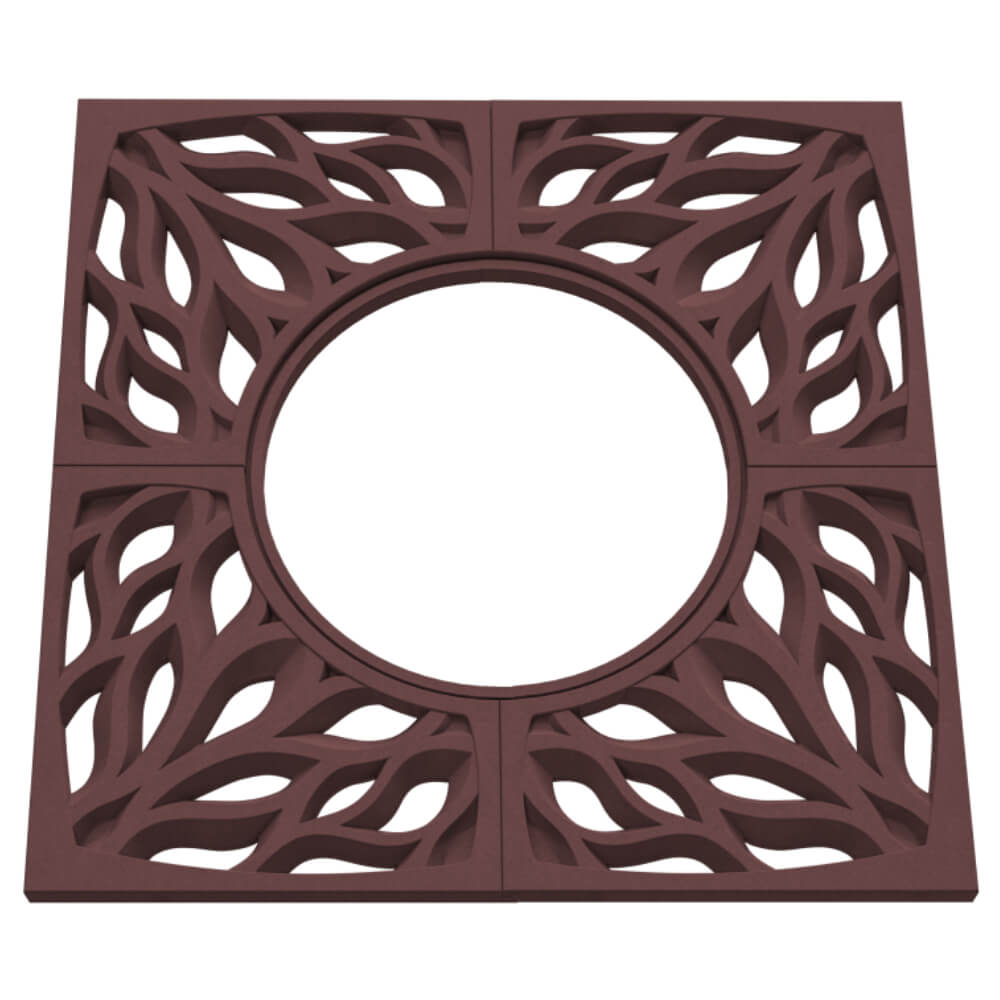 Приствольная решетка для дерева ZKING CRUST 1.2х1.2м Коричневая в Липецке фото