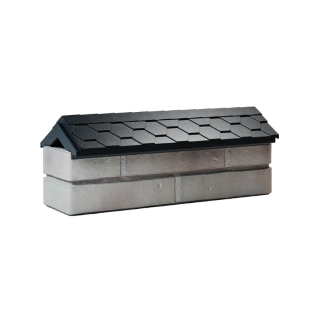 Парапет Zking Эверест Черный с посадкой на 0.5 кирпича (130мм) Липецк фото