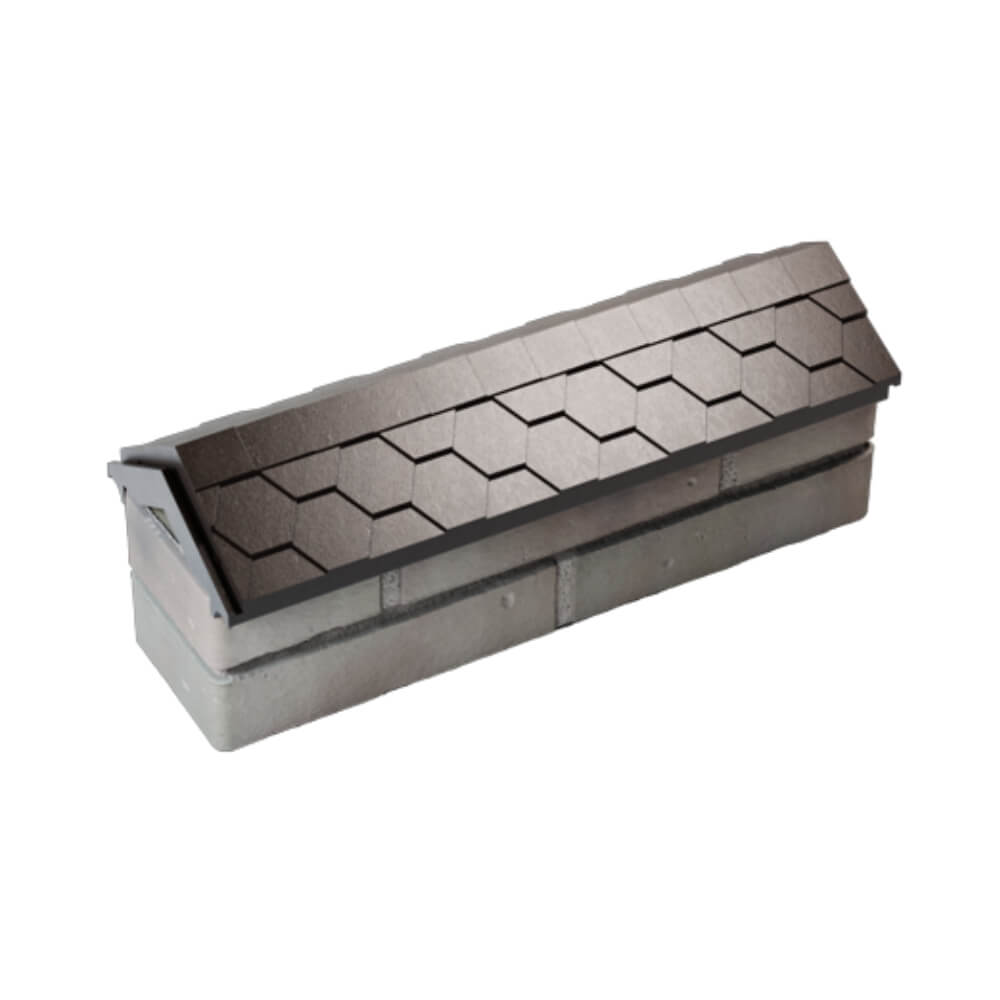 Парапет Zking Эверест Коричневый с посадкой на 0.5 кирпича (130мм) в Липецке фото