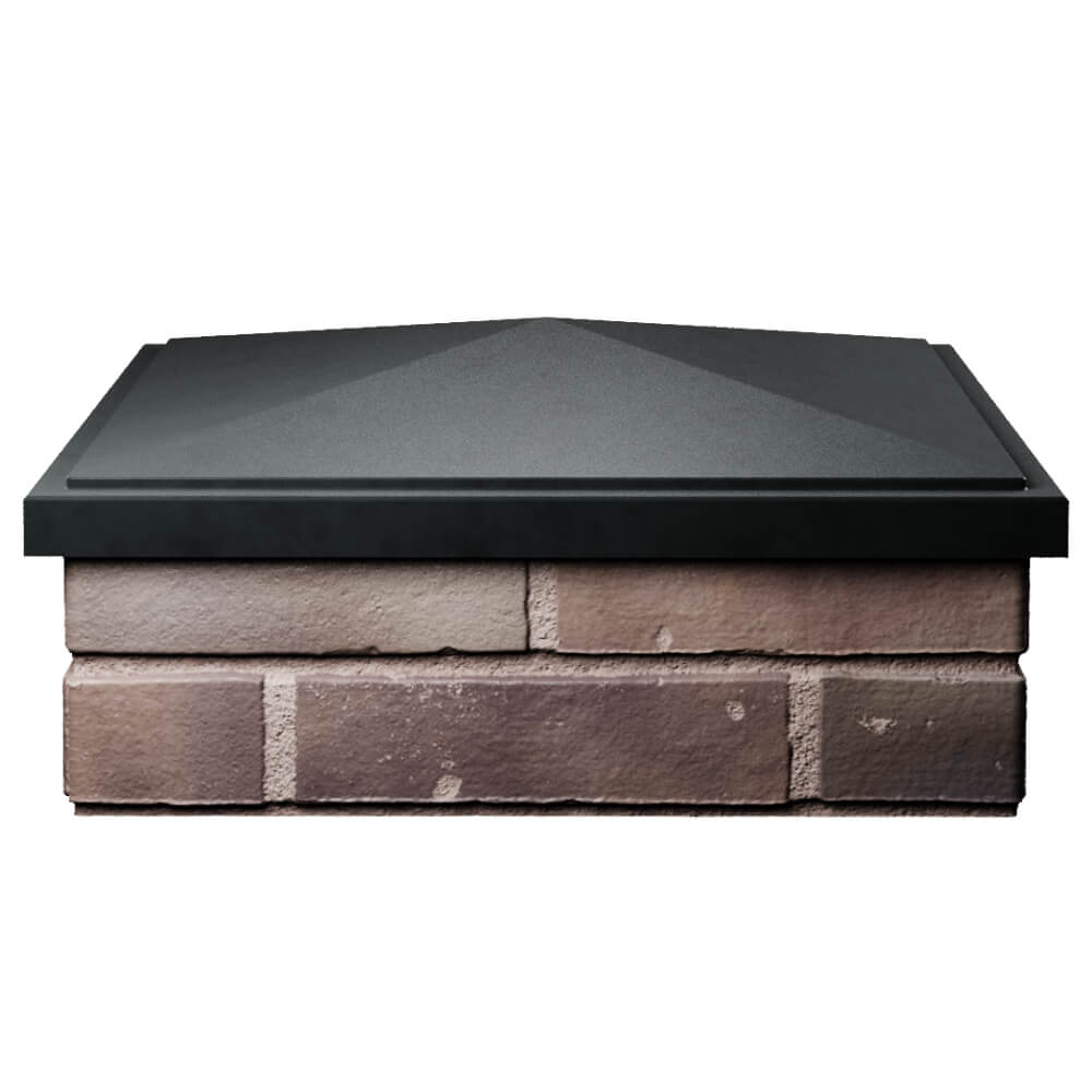 Колпак Zking БонаМоно Черный на столб 2х2 кирпича (515х515, 530х530мм) Липецк фото