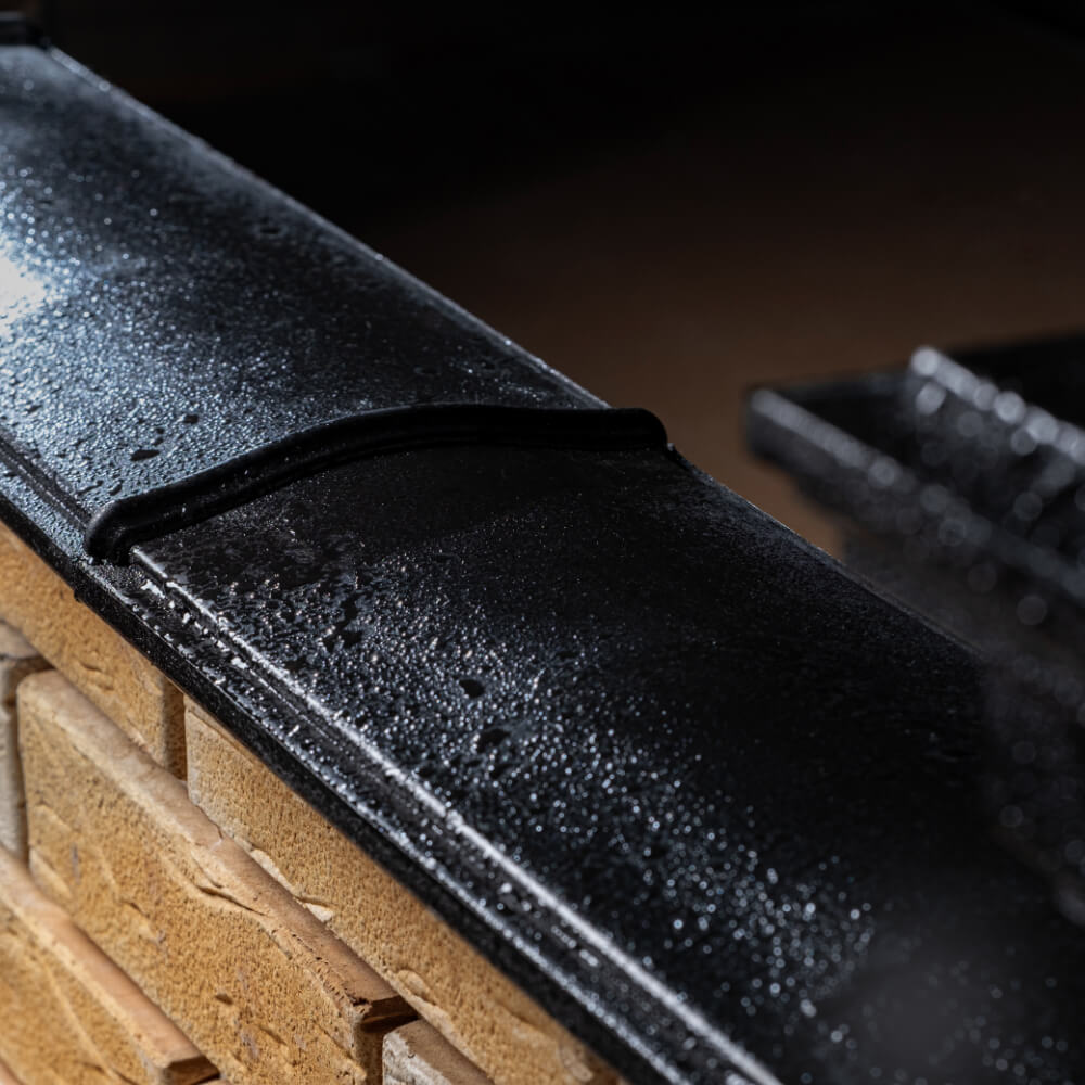 Парапет Zking Монблан Черный посадка на 0.5 кирпича (130мм) в Липецке фото