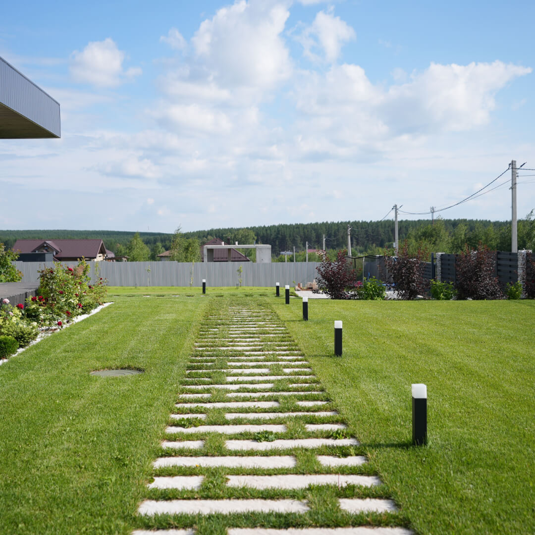 Шаговая плита STONE Светлая Галька 990х330х55мм в Липецке фото