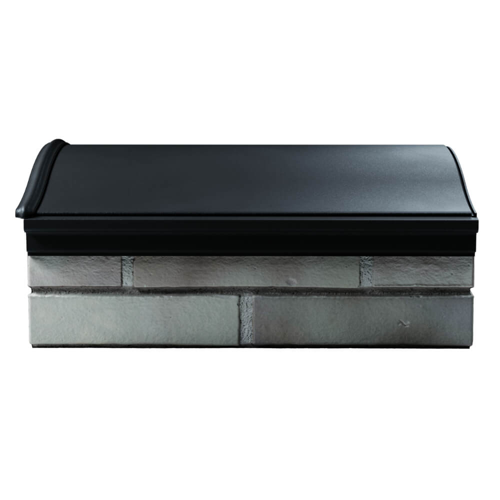 Парапет Zking Монблан Черный посадка на 1.5 кирпича (355/385мм) в Липецке фото