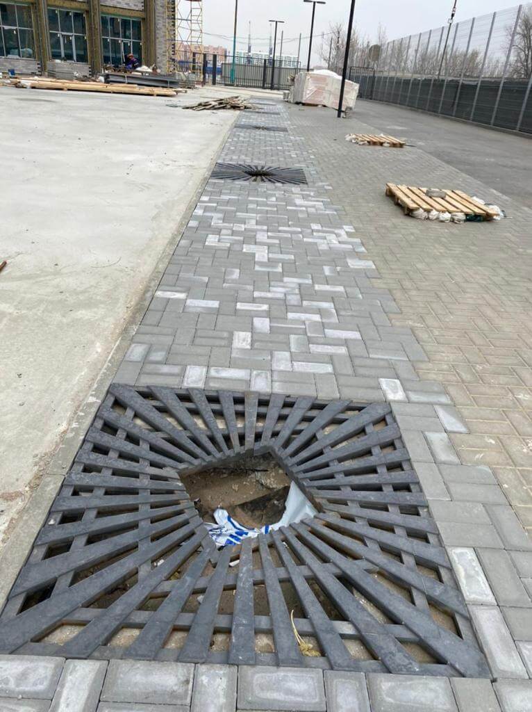 Приствольная решетка для дерева ZKING ATMOSPHERE 1.2х1.2м Черная в Липецке фото