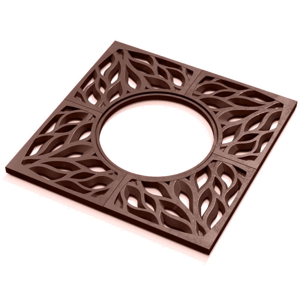 Приствольная решетка для дерева ZKING CRUST 1.2х1.2м Коричневая в Липецке фото