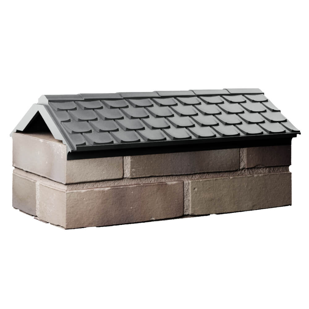 Парапет Zking Эльбрус Серый с посадкой на 1 кирпич (255мм) Липецк фото