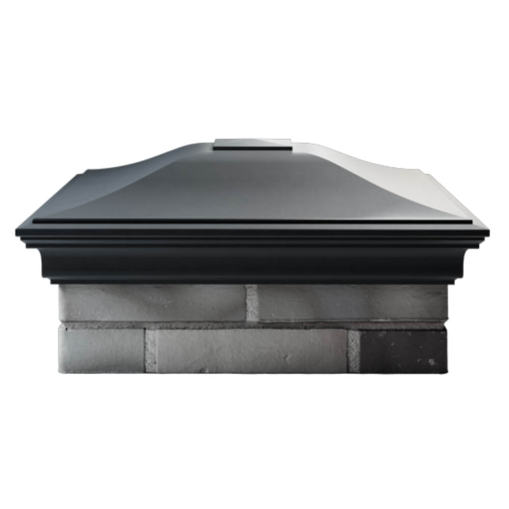 Колпак Zking Монблан Серый на столб 2х2 кирпича (515х515мм) в Липецке фото