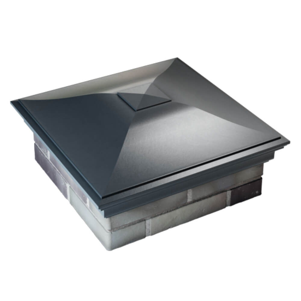 Колпак Zking Монблан Серый на столб 2х2 кирпича (515х515мм) Липецк фото