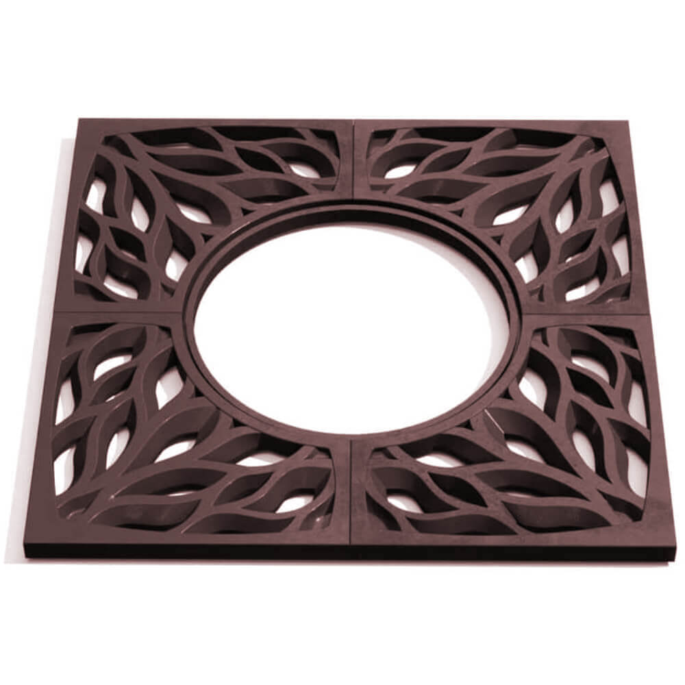 Приствольная решетка для дерева ZKING CRUST 1.2х1.2м Коричневая Липецк фото