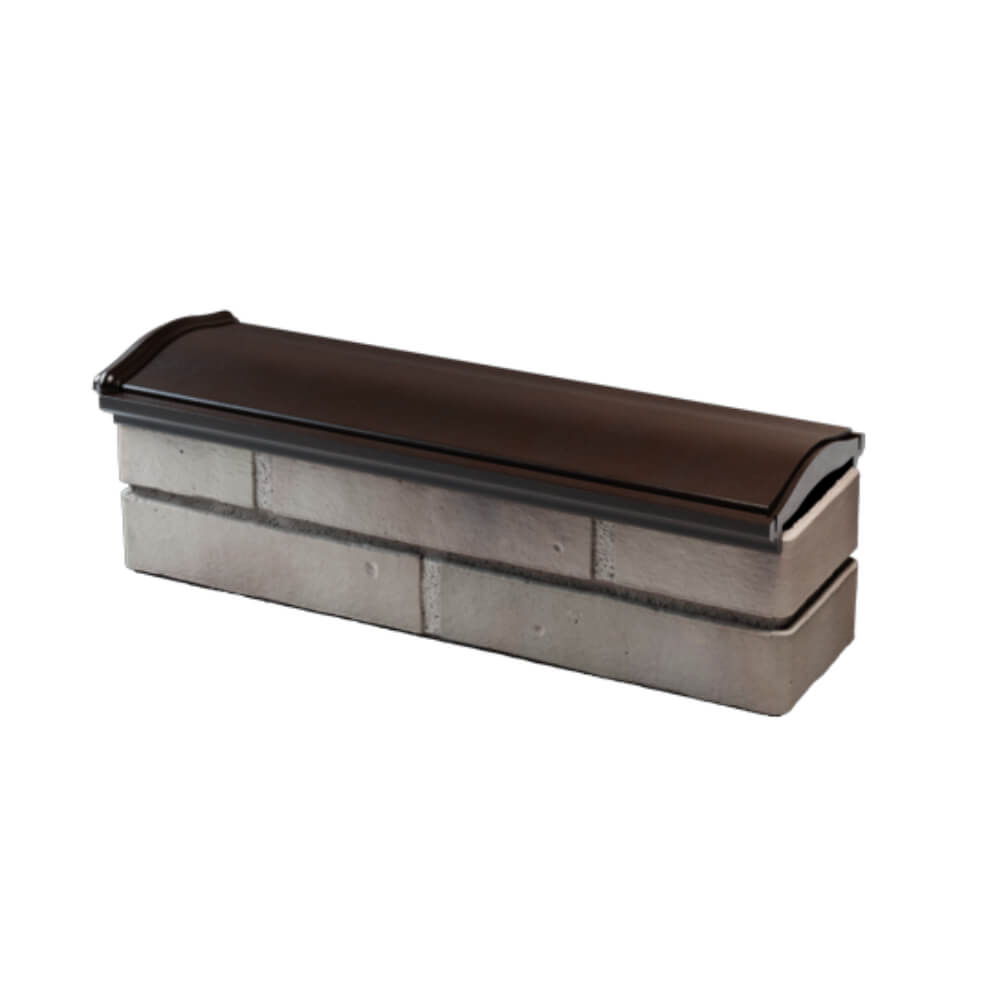 Парапет Zking Монблан Коричневый посадка на 0.5 кирпича (130мм) в Липецке фото