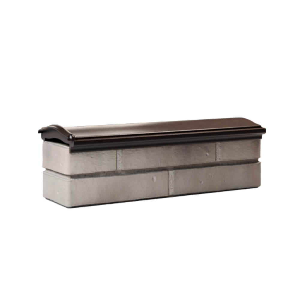 Парапет Zking Монблан Коричневый посадка на 0.5 кирпича (130мм) Липецк фото