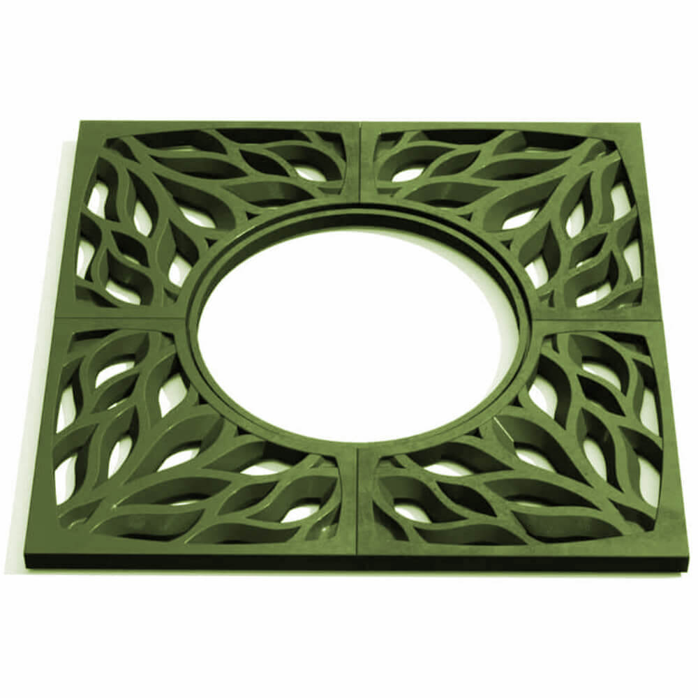 Приствольная решетка для дерева ZKING CRUST 1.2х1.2м Зеленая Липецк фото