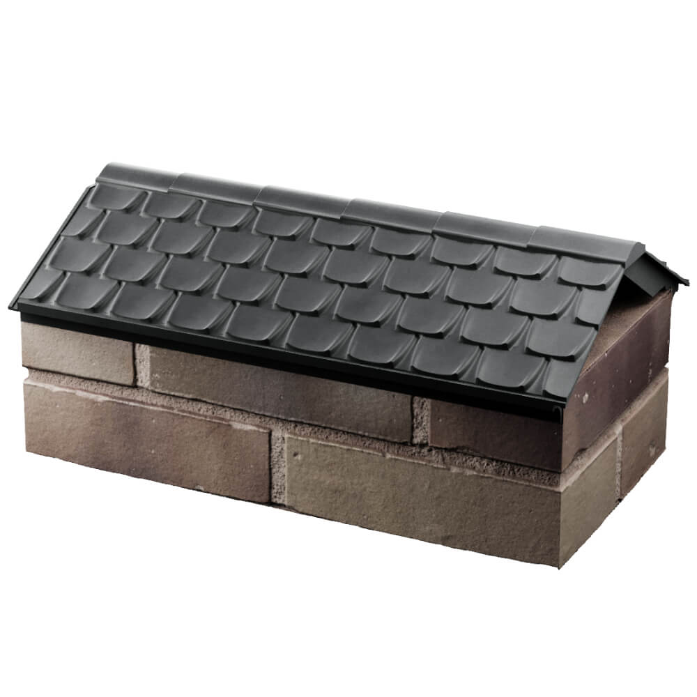 Парапет Zking Эльбрус Серый с посадкой на 1 кирпич (255мм) в Липецке фото