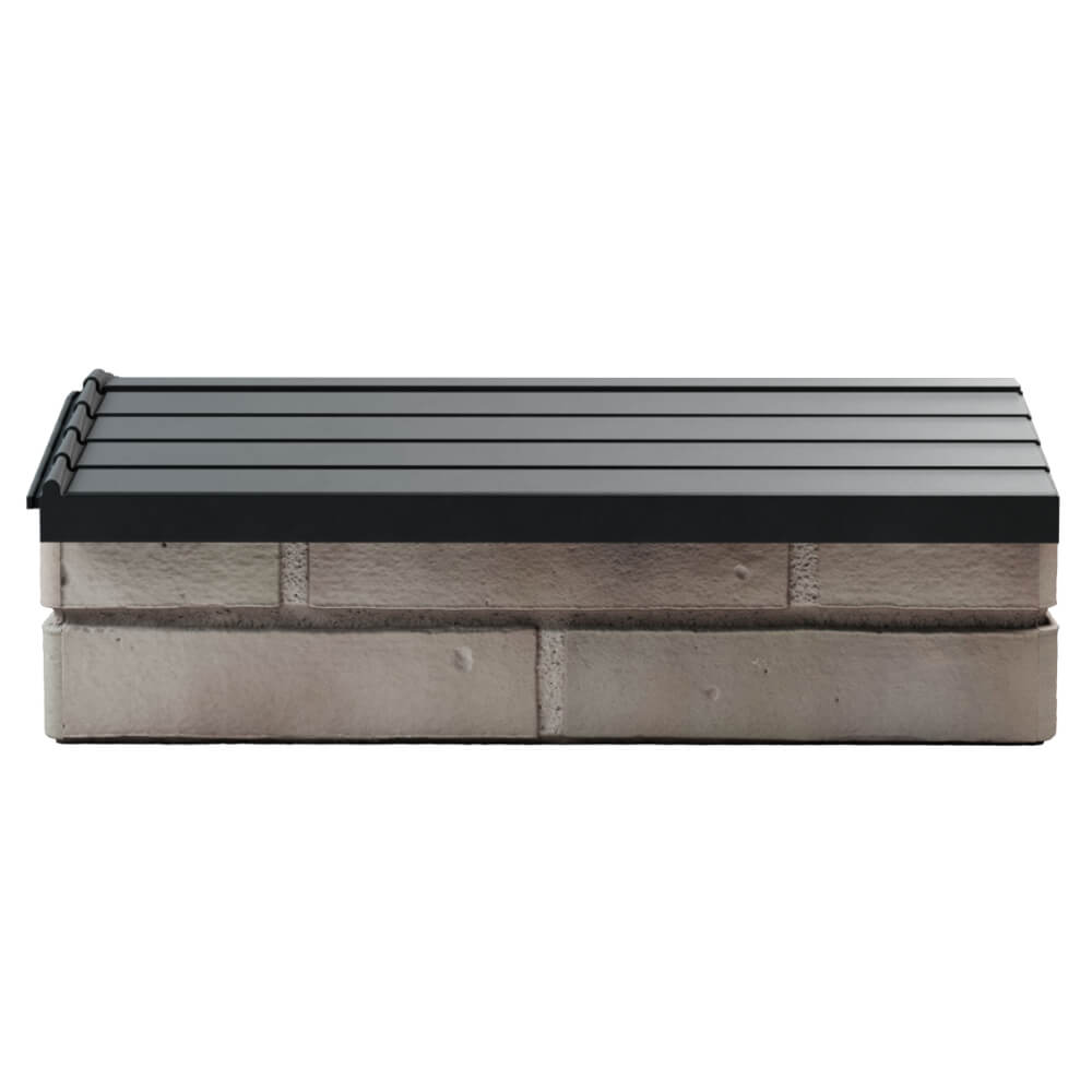 Парапет Zking Бона ХайТек Серый с посадкой на 1 кирпич (200/225/255мм) в Липецке фото