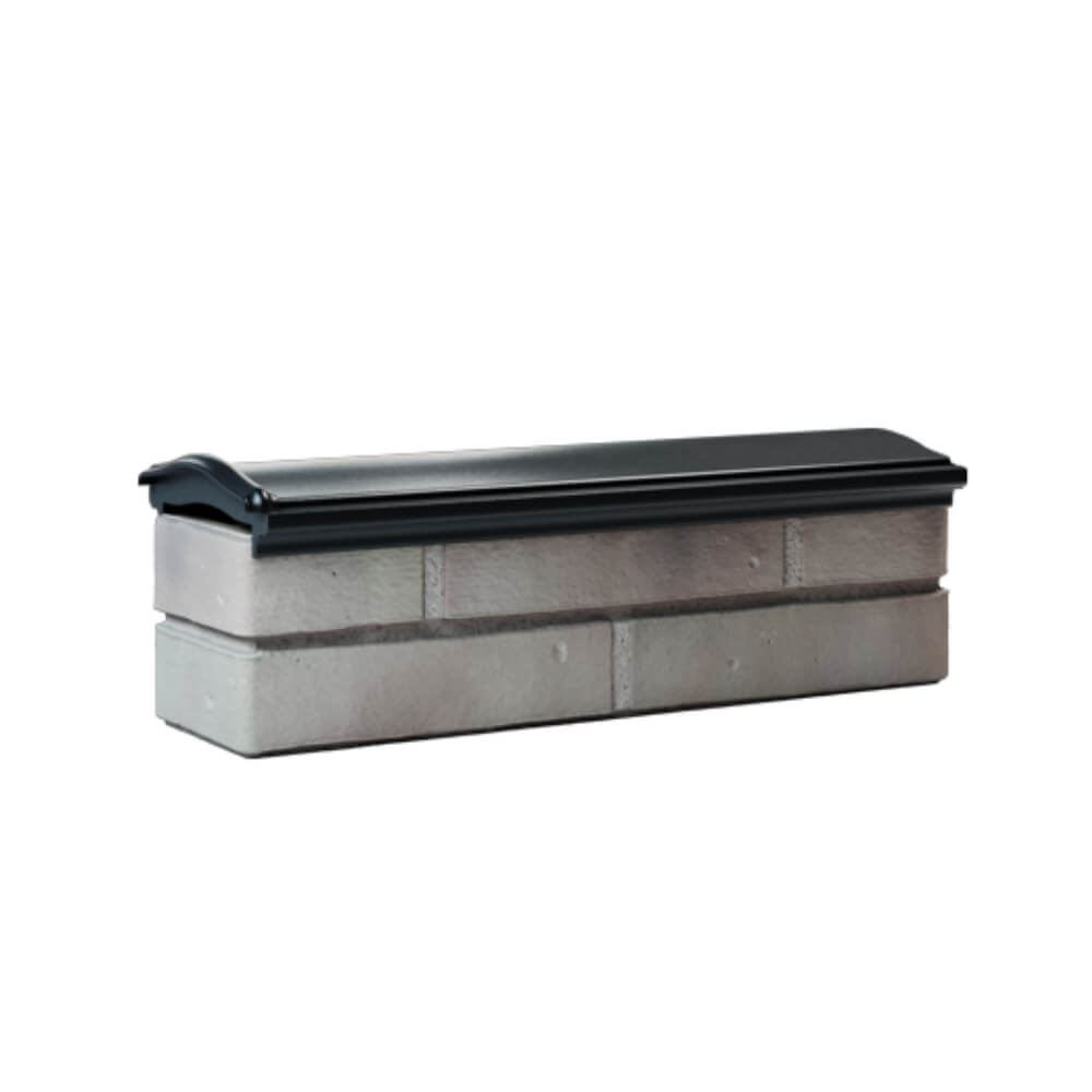 Парапет Zking Монблан Черный посадка на 0.5 кирпича (130мм) Липецк фото