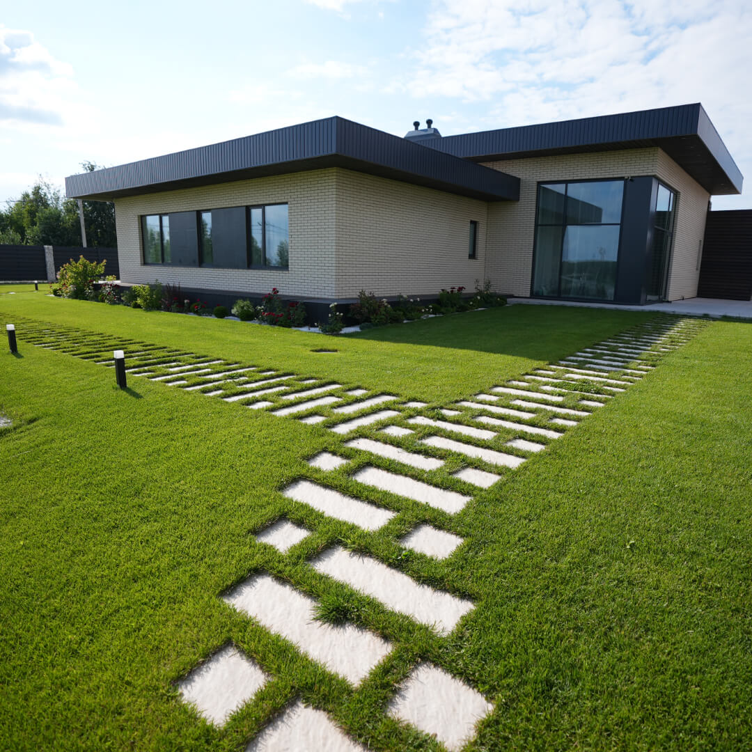 Шаговая плита STONE Светлая Галька 990х330х55мм в Липецке фото