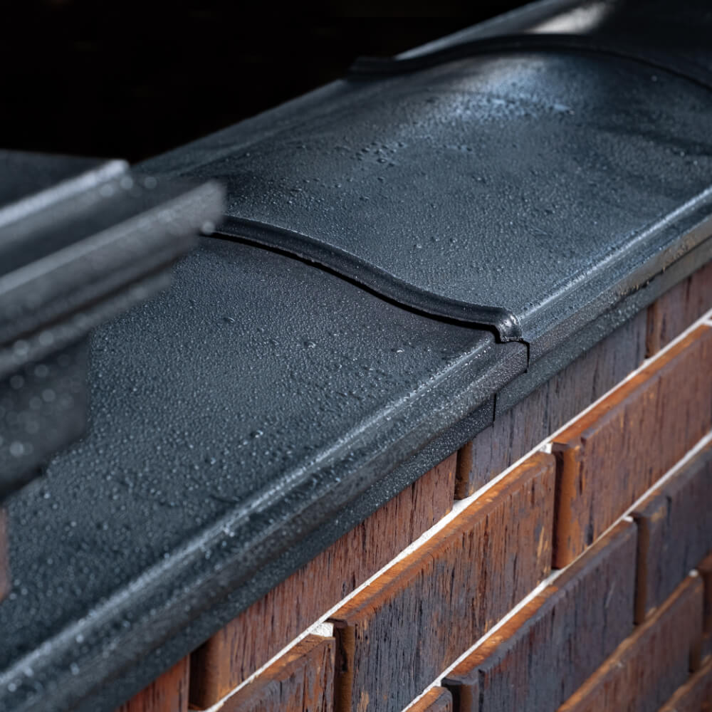 Парапет Zking Монблан Черный посадка на 0.5 кирпича (130мм) в Липецке фото