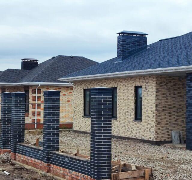 Колпак Zking Бона ХайТек Серый на столб 1.5х1.5 кирпича (385х385мм) в Липецке фото