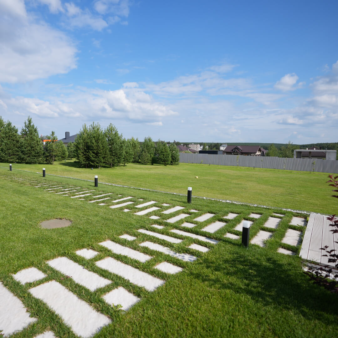 Шаговая плита STONE Светлая Галька 990х330х55мм в Липецке фото