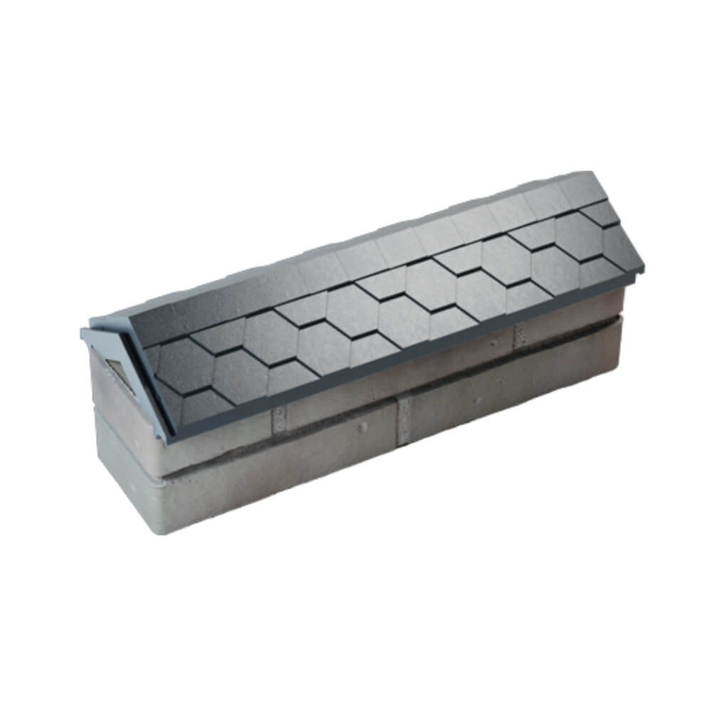 Парапет Zking Эверест Серый с посадкой на 0.5 кирпича (130мм) в Липецке фото